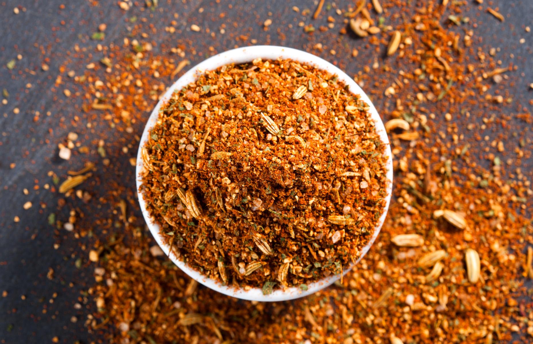 Dry brine: barbecue spice brine